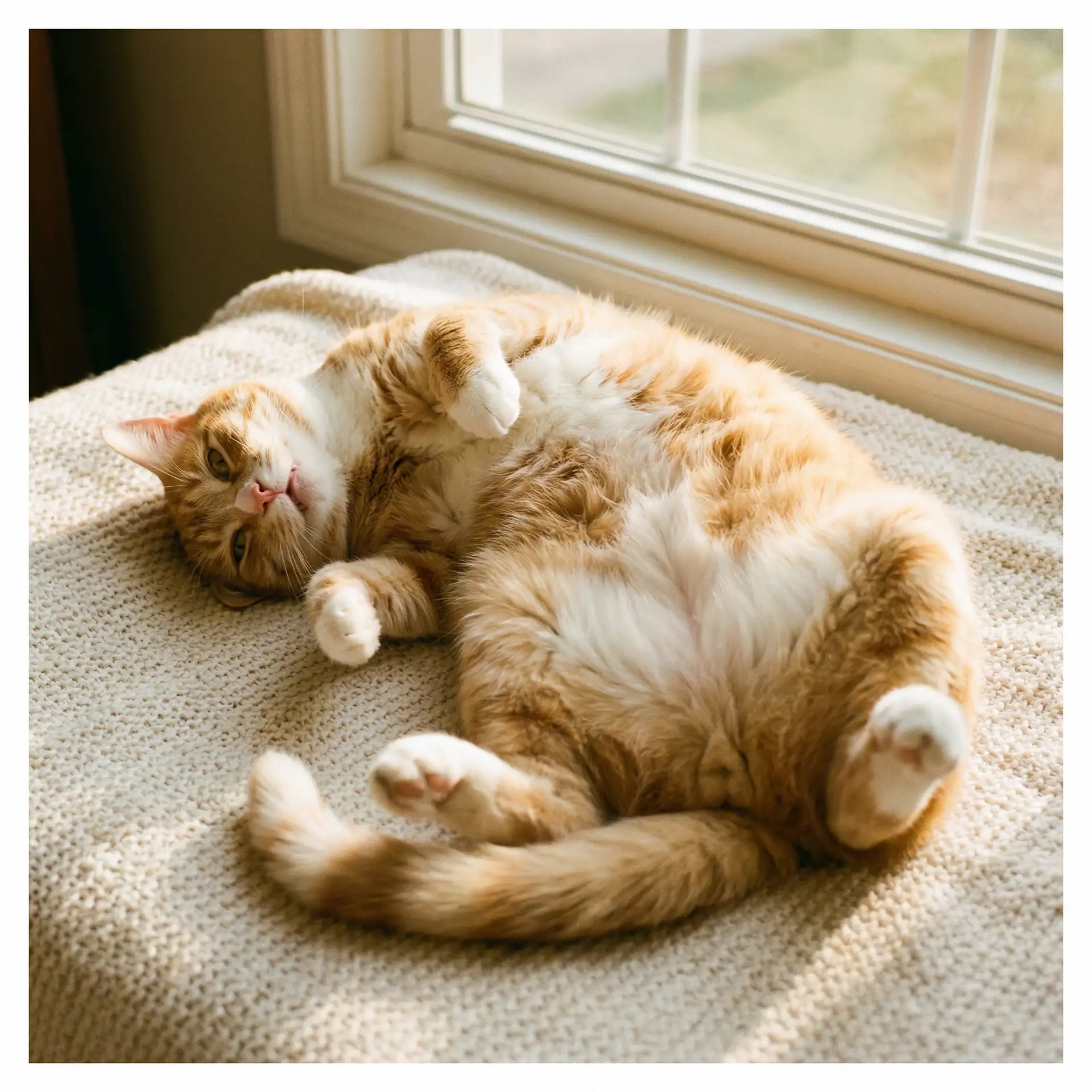 猫咪仰躺露出肚皮 - 两个人视频全免费观看